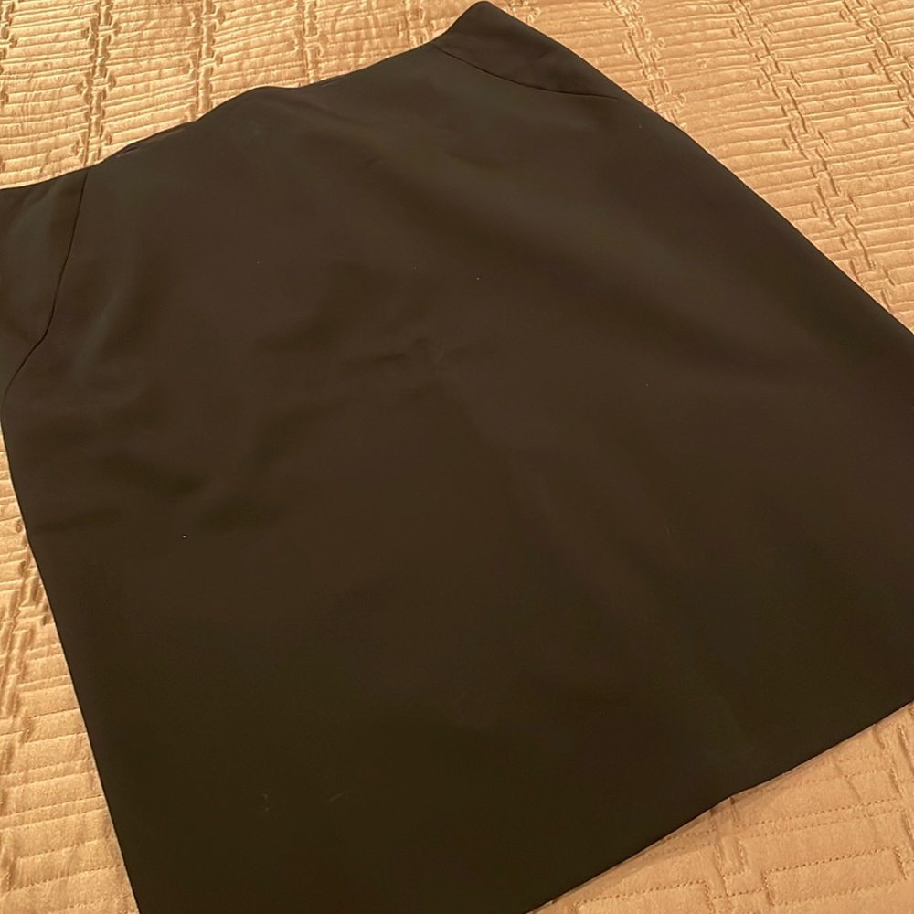 J. Crew skirt, black, wool blend, 6